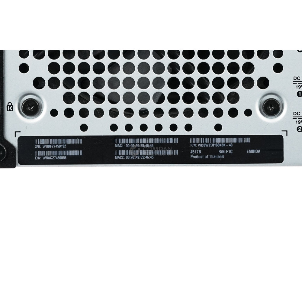 WDBWZE0160KBK-40 WD MY CLOUD EX4100 4-BAY LFF NAS SERVER 16 TB (4 X 4TB SATA)